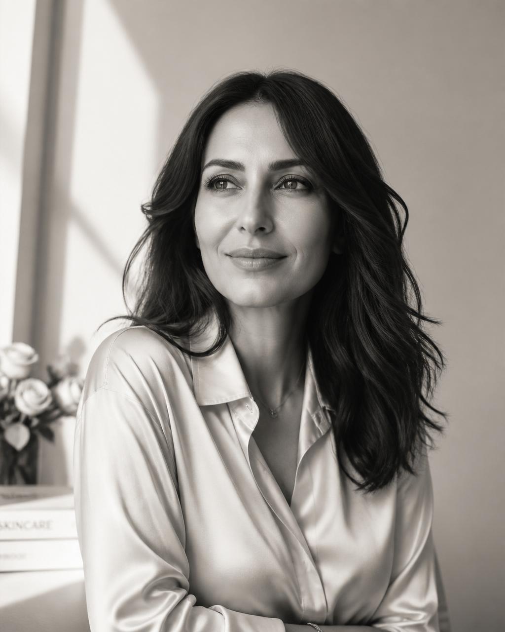 Nathalie Dayekh, founder of Delizia Skincare